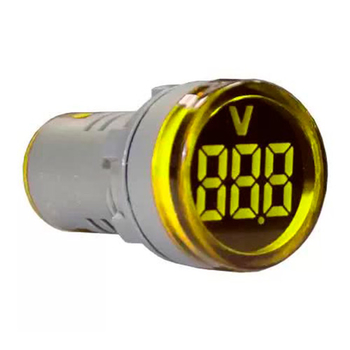 Индикатор значения напряжения AD22-RV желтый Энергия, 10 шт - Электрика, НВА - Устройства управления и сигнализации - Сигнальная аппаратура - Магазин стабилизаторов напряжения Ток-Про